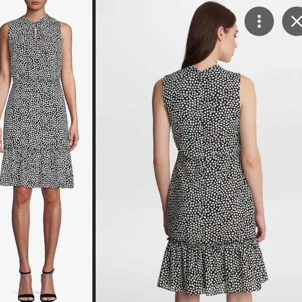 Karl Lagerfeld Paris polka dot dress. Size 14